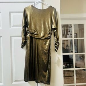 NWT Harper Rose Elegant Gold Dress size 4